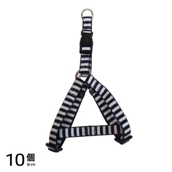 岡野製作所 ストライプ ハーネス #15 ネイビーホワイト 1個入 10個セット