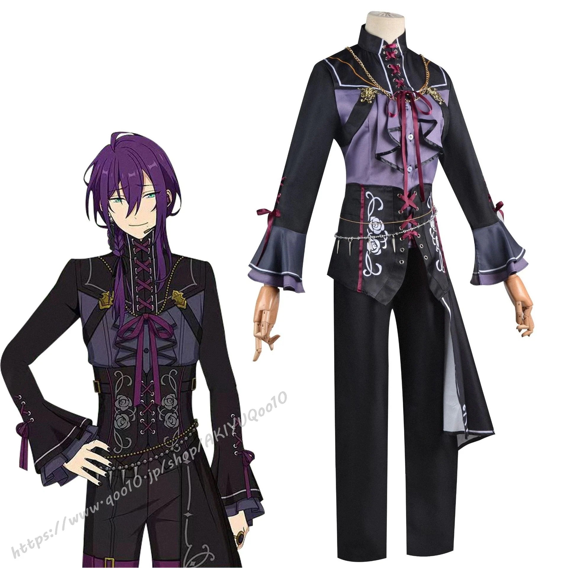 パーティー 文化祭 コスチューム マヨイコスプレ衣装 礼瀬 Heart Distorted 2Branco あんさんぶるスターズ Ensemble スーツ ハロウィン 2023年新作入荷コ