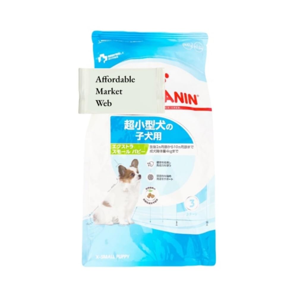 ロイヤルカナン エクストラスモールパピー 犬用 800g 3個 超小型犬子犬専用 & オリジナルウェットティッシュ (800g 3個)