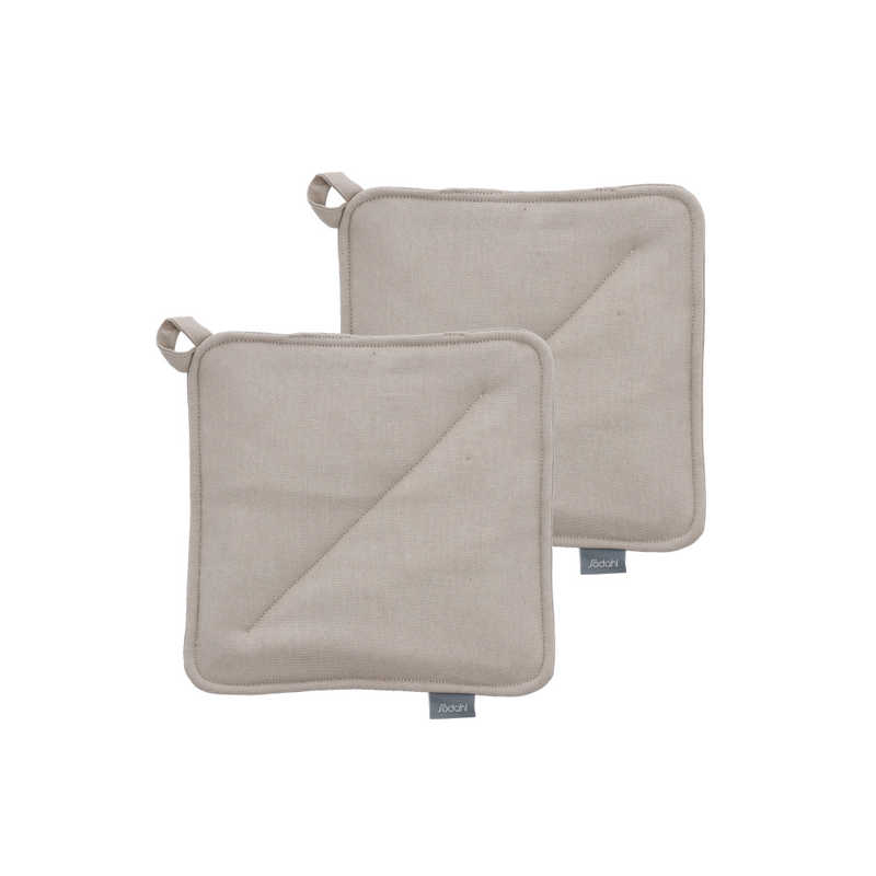 ソダール　ポットホルダー 20x20 Soft キッチンBeige 4個セットl ベージュ　15624CN