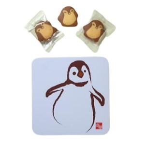 気化病家 香港手作りバタークッキー(ペンギンクッキー)18p/名品菓子