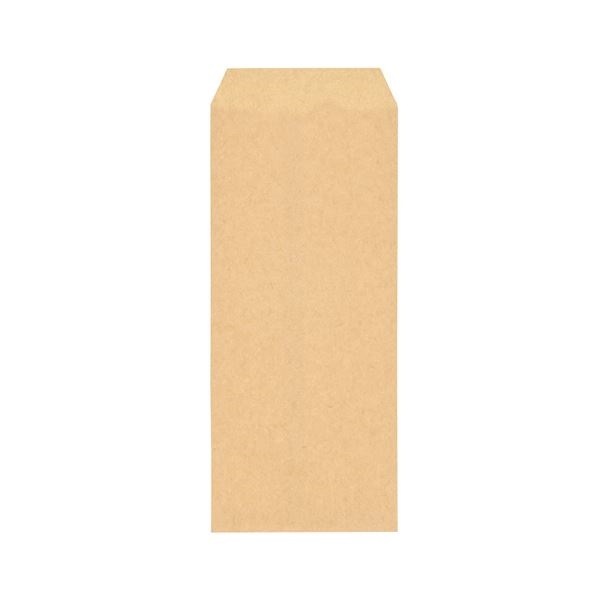 （まとめ） ピース R40再生紙クラフト封筒 長470g／m2 枠なし 513 1パック（100枚） 30セット