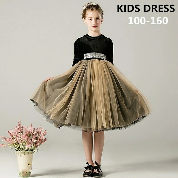 7サイズピアノ発表会 ドレス 160 ピアノ発表会 ワンピース 女の子 子供 ドレス ロング 120 130 140 150 160 女の子ドレス 発表会ドレス 女の子 子どもドレス 結婚式 発表会