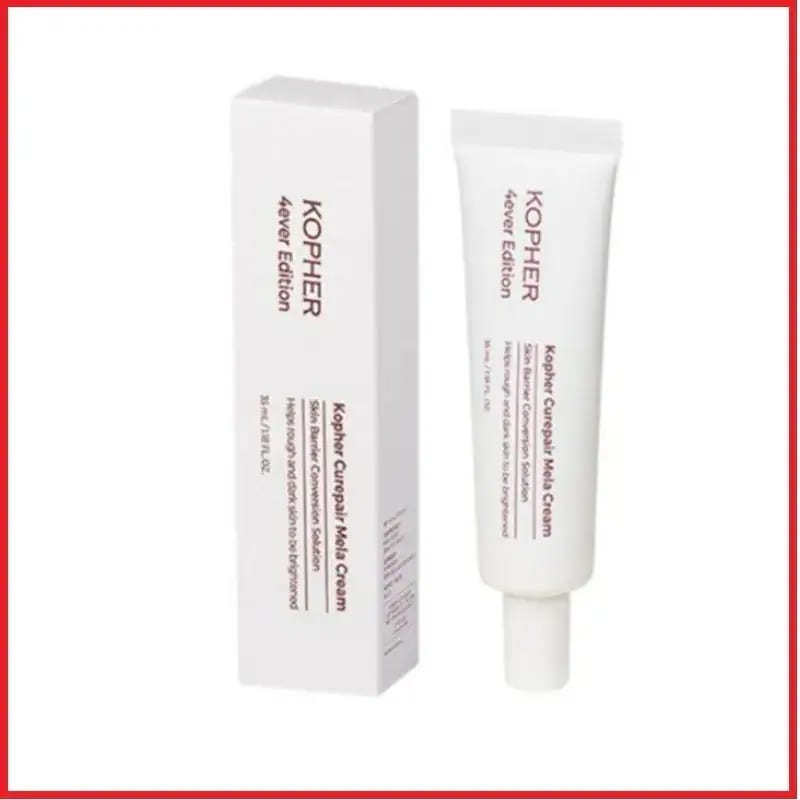 【4ever Line】　キュリペアーメラクリーム 35ml / メラニン / 毛穴 / 色素 / 抑制 / loverセット / あやぱん / メルダーシステム / sos / てんこ / 洗顔