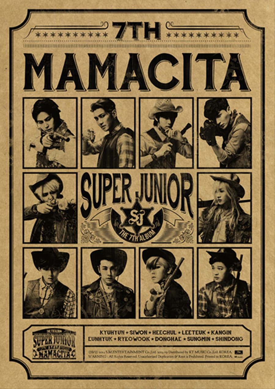 [未開封新品] スーパージュニア - 7集 [MAMACITA] (B VER.)