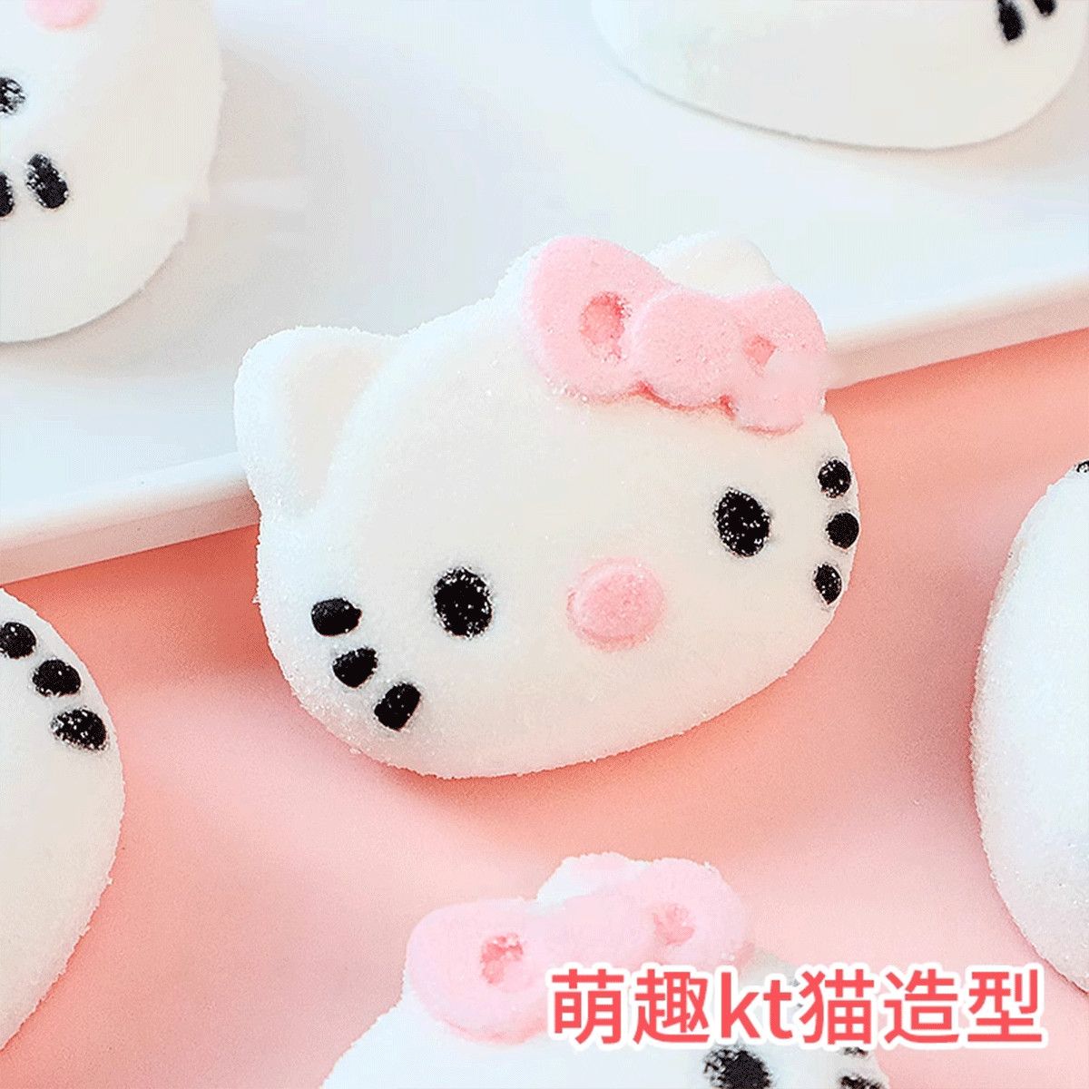 50100Pcs マシュマロケーキデコレーション飾り独立した小さなパッケージ漫画3D立体動物ソフトキャンディデザート装飾 お菓子 大人 子供 誕生日プレゼント