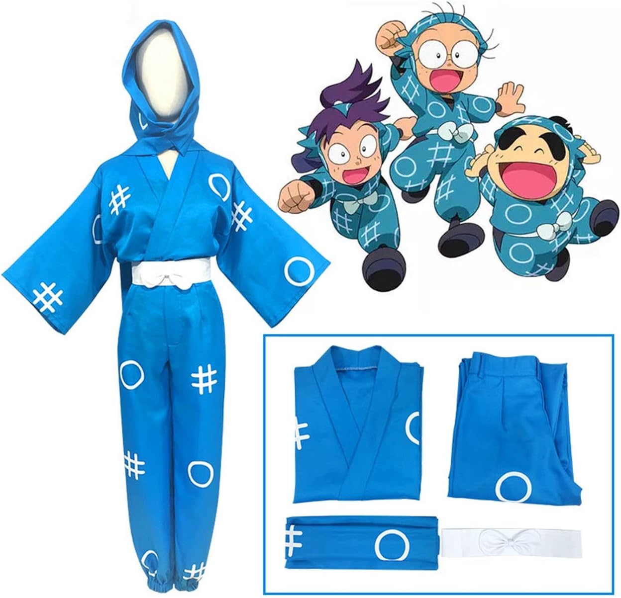 忍たま乱太郎 落第忍者乱太郎 コスプレ衣装 1年生一年は組 コスチューム 仮装