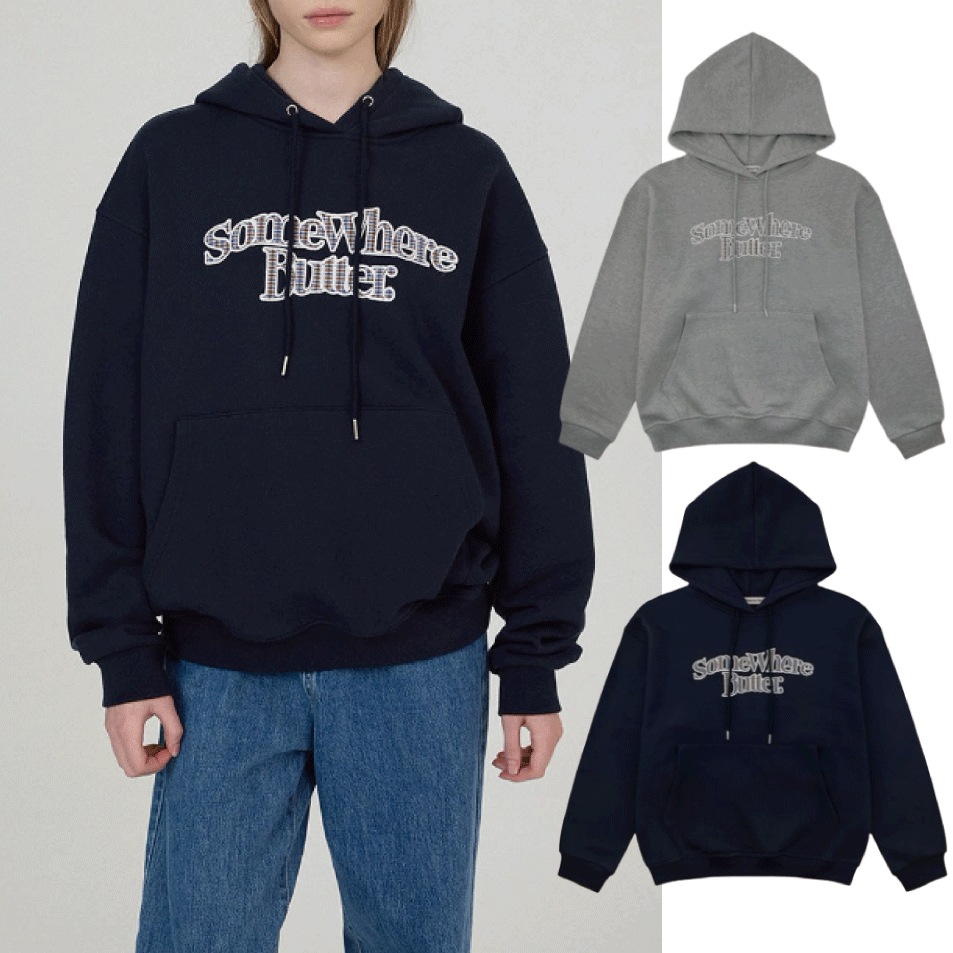 24FW Check Wave Logo Hoodie (2 COLORS) 11,441円