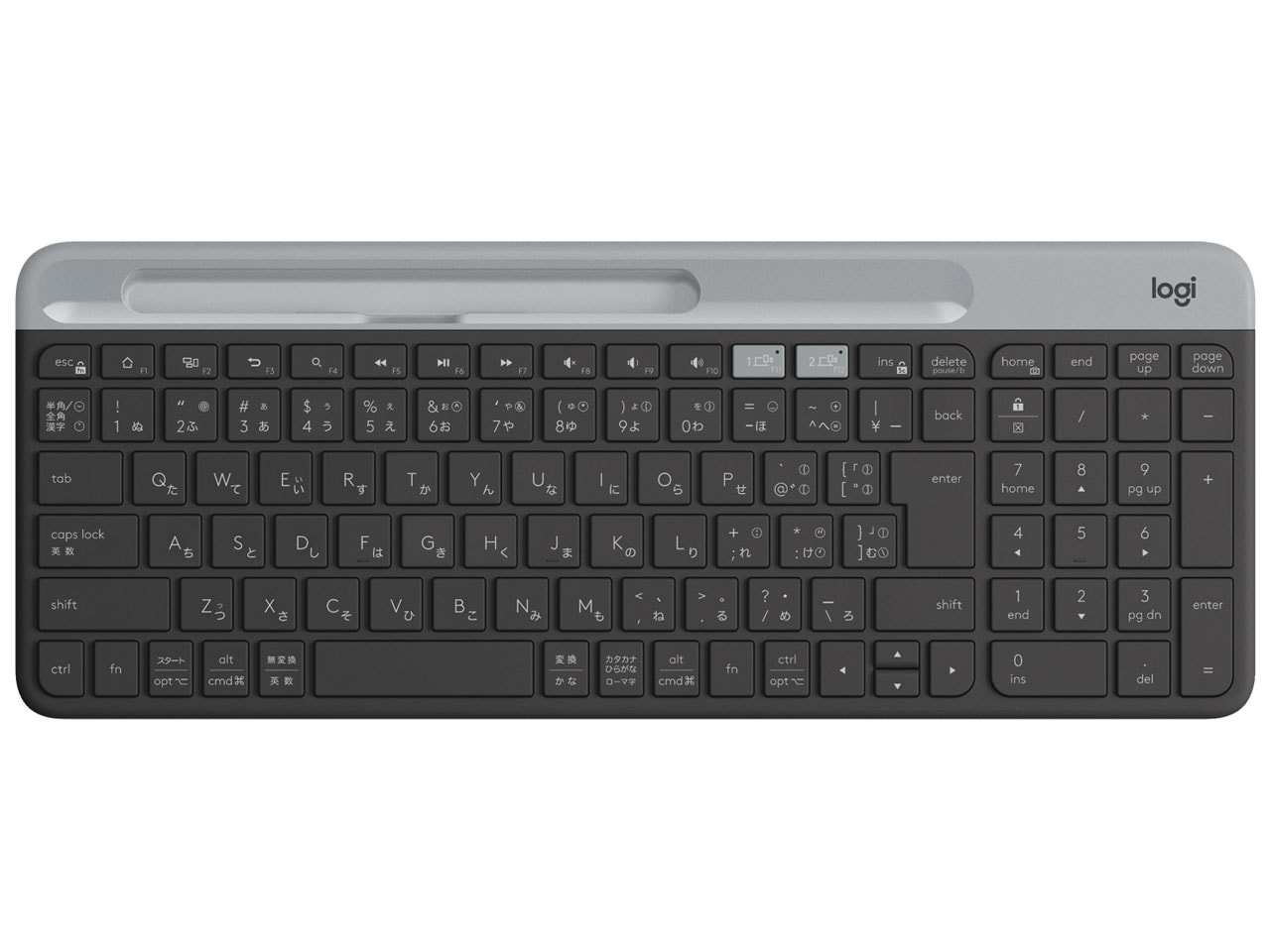 Slim Multi-Device K580 K580GR [グラファイト]ワイヤレスキーボード 7,447円