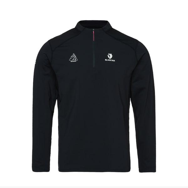 25年 F/W新商品 男性 トレーニングジップアップ 長袖Tシャツ 1BYZTFU004