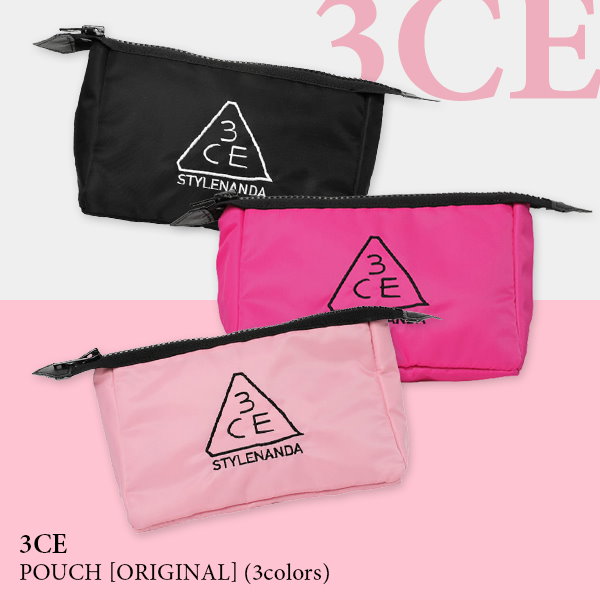 Qoo10] 3CE 3CE ポーチ/ Pouch(Origi