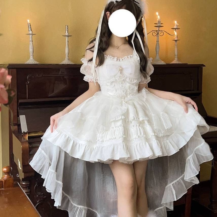 【急速発送】jskキャミソール夏服+手袖+モップアイドル衣装 ロリータ 5,593円