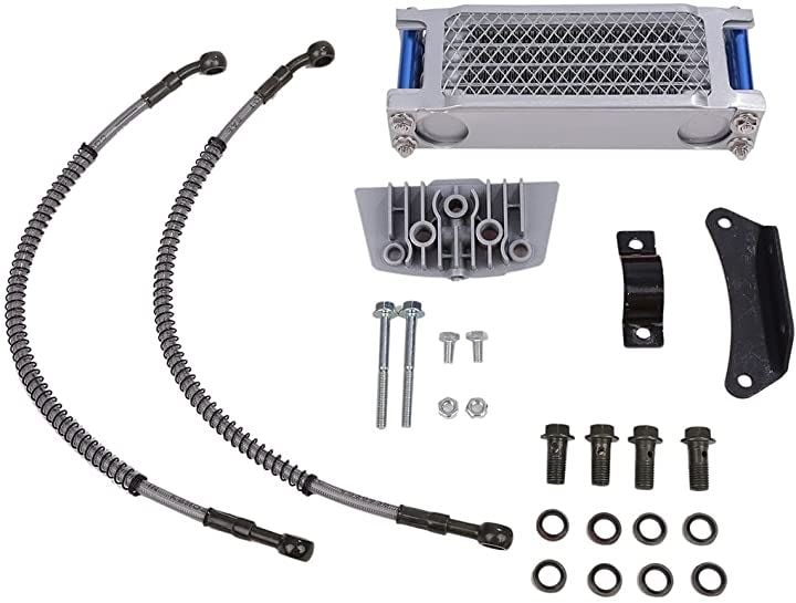 ホンダ 用 オイルクーラー キット 4段タイプ(ブルー)