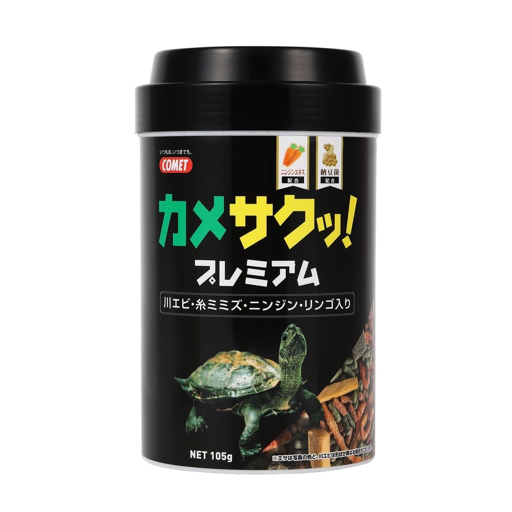 （まとめ買い）イトスイ カメサクッ！プレミアム 105g カメ用フード [x4]