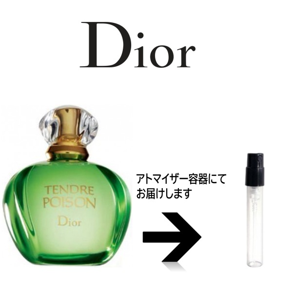 10ml タンドゥル プワゾン　EDT クリスチャン CHRISTIAN 　 アトマイザー