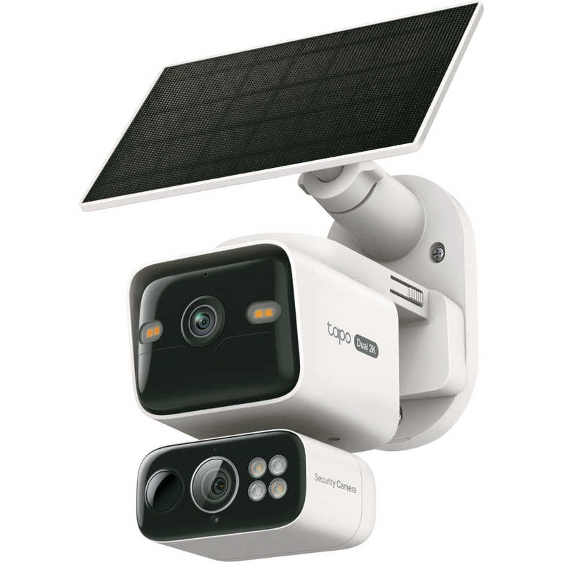 TPLINK　ソーラー給電デュアルレンズパンチルトセキュリティカメラセット Tapo　TAPOC645DKIT