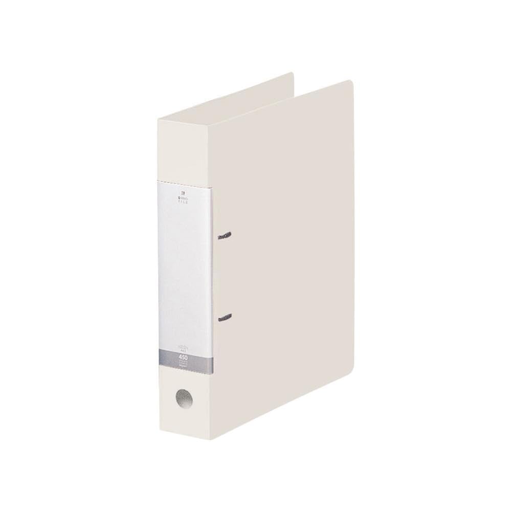リヒトラブ リクエスト D型 リングファイル A4 白 10冊 G2240-0_10