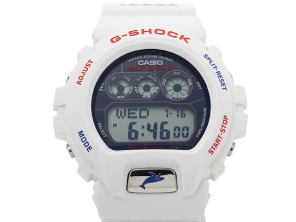 カシオ 腕時計 G-SHOCK Love The Sea And The Earth 樹脂 ステンレス GW-6901K-7JR デジタル ソーラー電波 イルクジ ホワイト【本物保証】