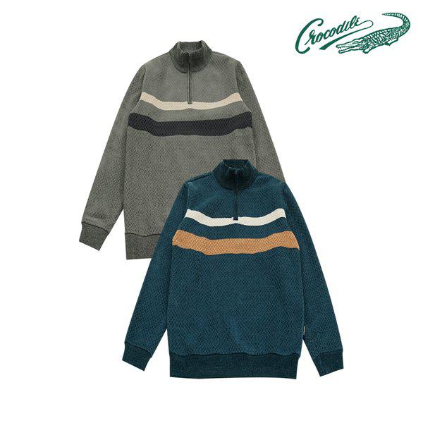 ベロア裏起毛ハーフネックニットCDAAAKW4362