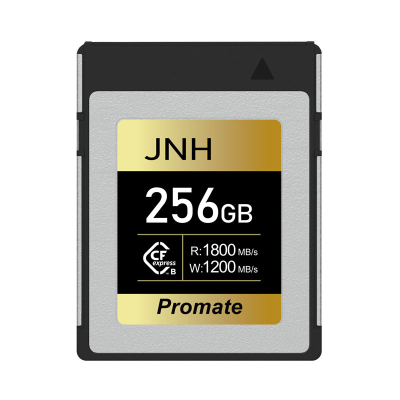 JNH CFexpress Type B メモリーカード 256GB R:1800 MB/s W:1200MB/s 8K 4K ビデオ 5 年保証 CFカード