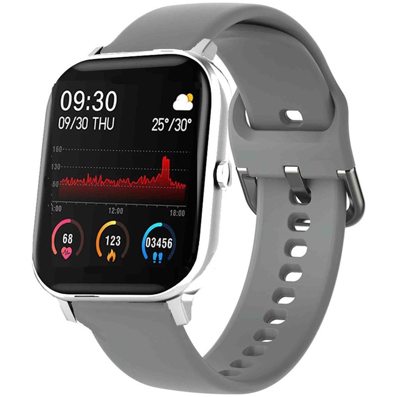 frun(エフラン) スマートウォッチ CP-2R シルバー マルチSPソクテイキキ (cp2rs)