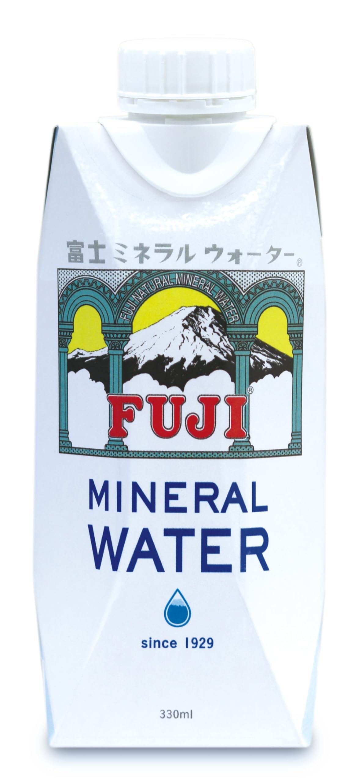 富士ミネラルウォーター 紙パック 330ml×18本