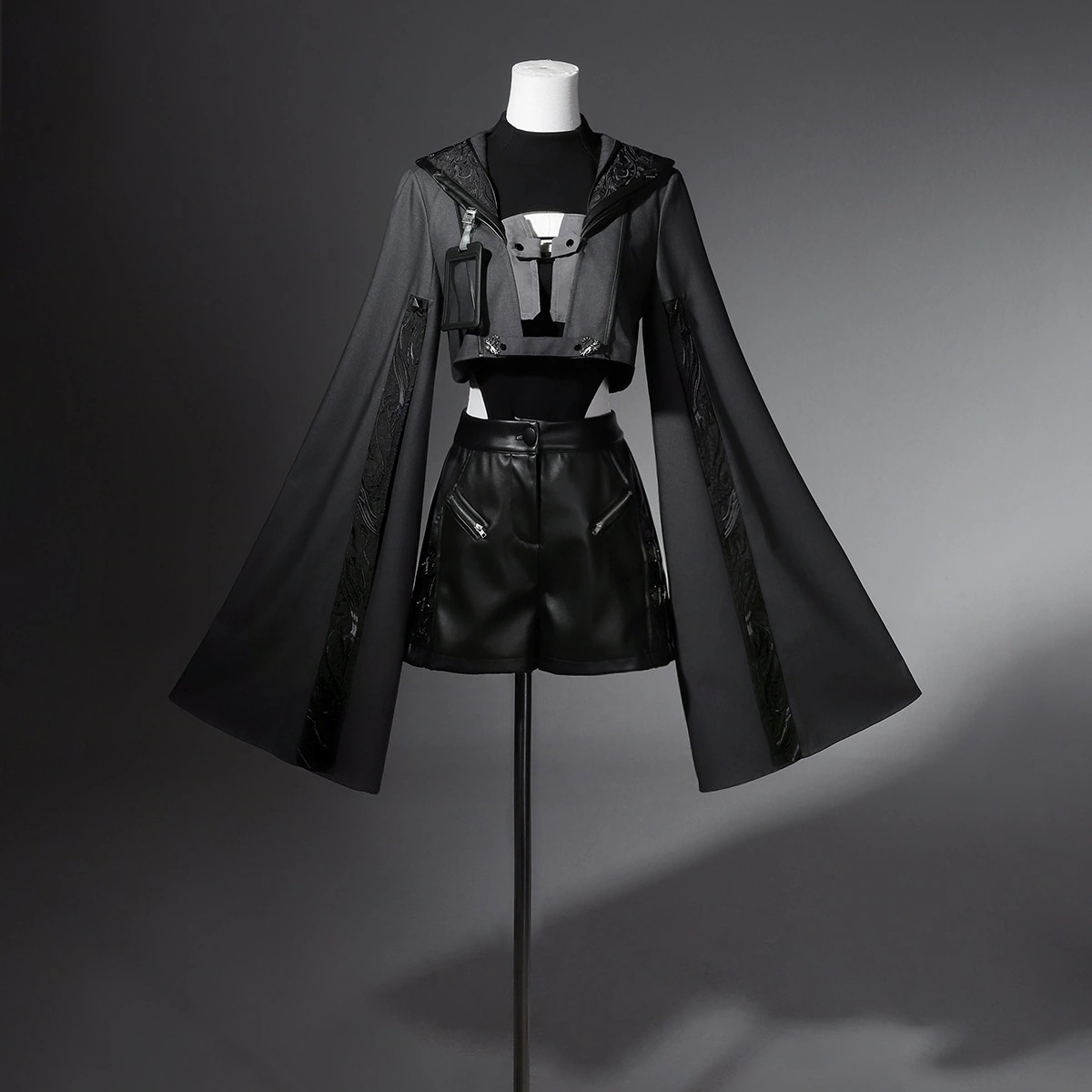 正規品デザイン黒羊研究社暗黒ゴシック騎士マントジャケットパンツセットoc