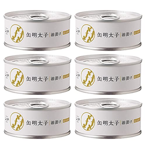 ふくや 缶明太子 油漬け 85g*6個