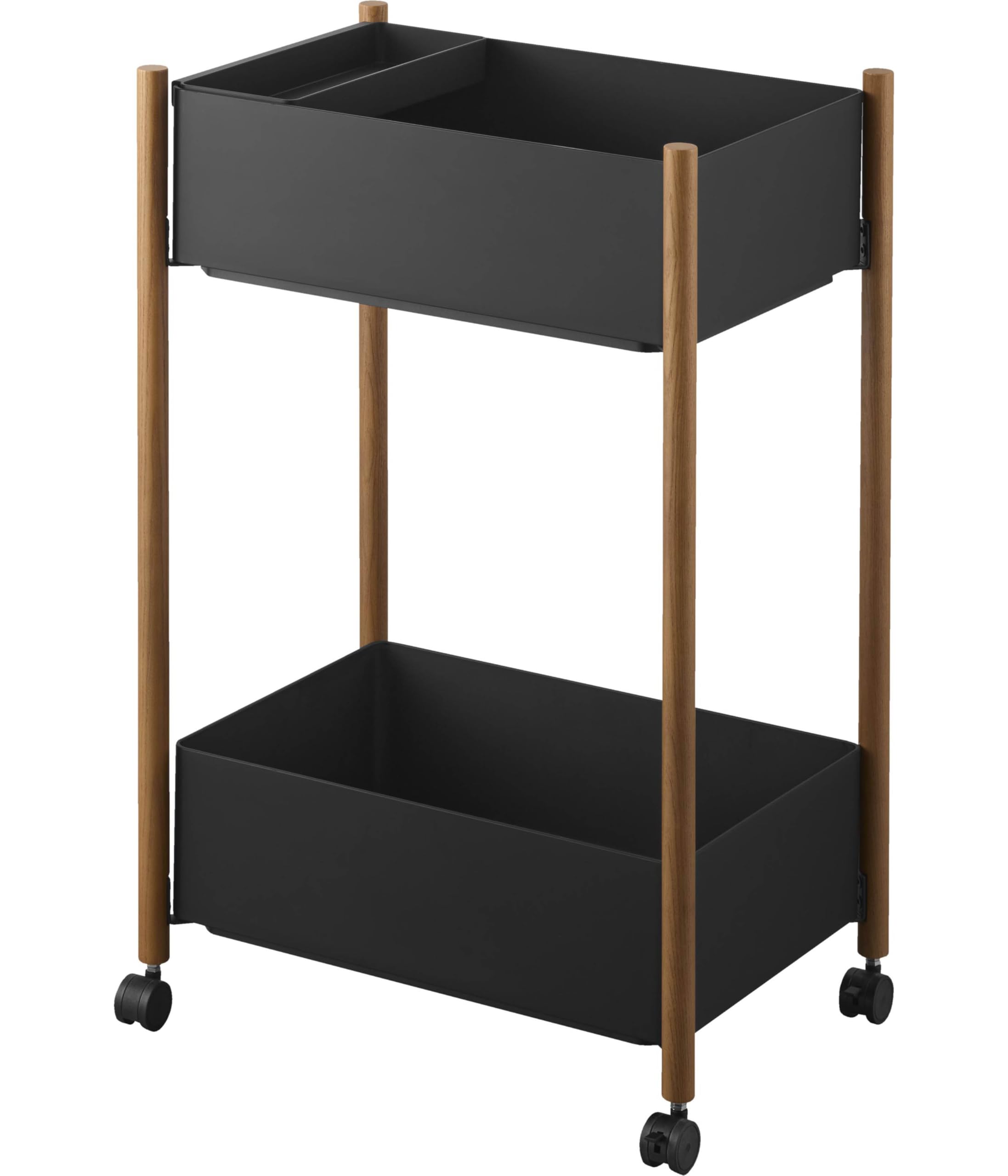 Wpc. 最強の日傘 UVO(ウーボ)折りたたみ傘／2段 フリル ブラック 遮光率＆UVカット率100%/UPF50＋/遮熱/晴雨兼用 親骨50cm レディース 長傘としても使える 2way バン