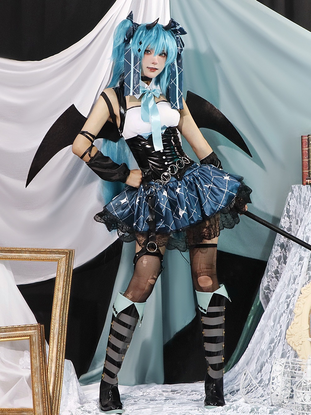 「初音ミク 悪魔ちゃんコスプレセット 全身コーデ完備　2025 春限定の萌えギャグ必殺！」