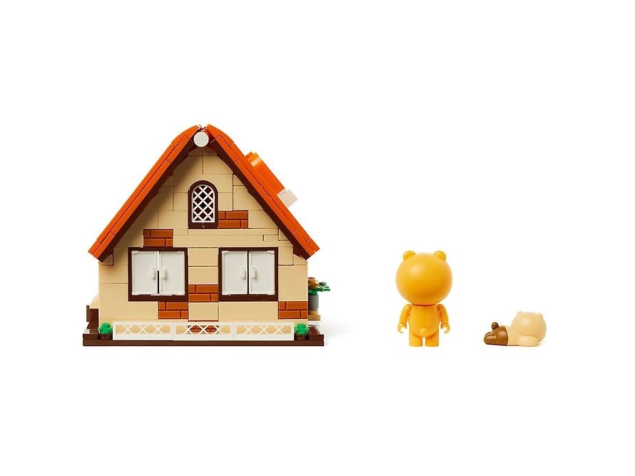 ブリックフィギュア ラチュンハウス　ライアン&チュンシク ブロック　おもちゃ