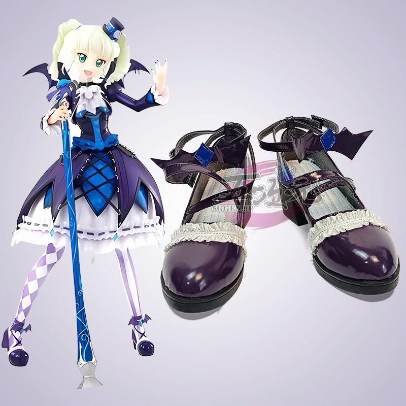 【予約商品】2026新作 Insでも話題に 五次元　アイカツ！アイドルカツドウ！　コスプレ　藤堂ユリカ　ゴスマジック　ゴスロリ　靴