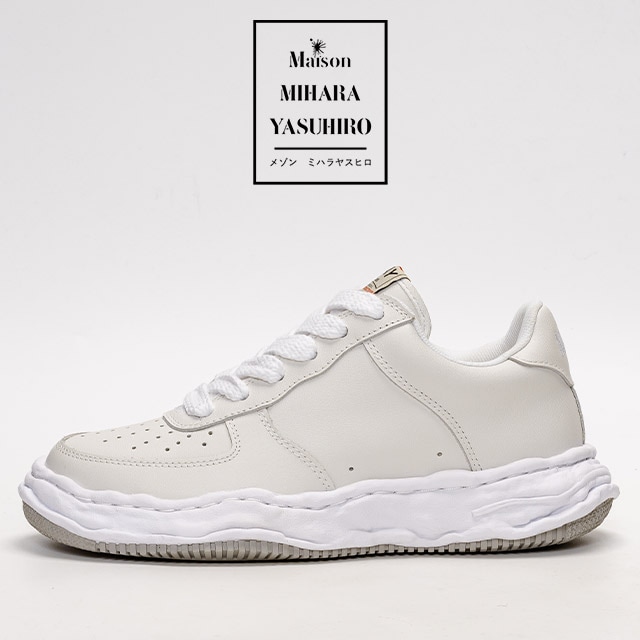 スニーカー 靴 メンズ レディース 白 mihara yasuhiro WAYNE LOW ウェイン ブランド おしゃれ 厚底 厚底スニーカー 5cm ローカット カジュアル