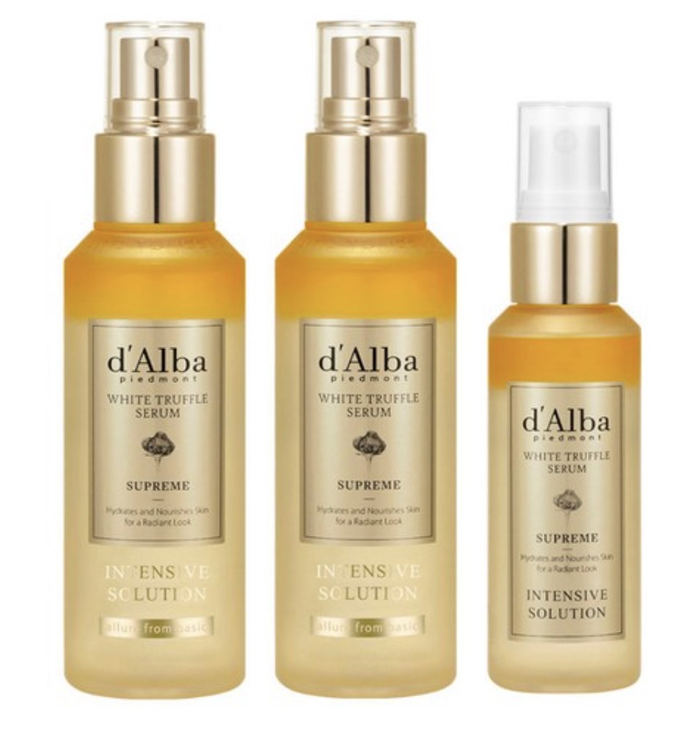 [ビーガンビューティー] ホワイト トリュフ スープリーム インテンシブ セラム 100ml x 2p + スープリーム セラム 50ml x1p