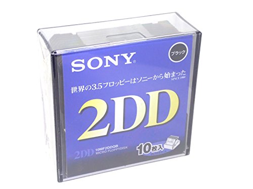 ソニー(SONY) 2DD アンフォーマット 3.5型 フロッピーディスク 10枚 プラスチックケース入