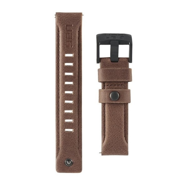 UAG-GWSL-BR カーフレザー ブラウン LEATHERシリーズ [Galaxy Watch用バンド 42mm]