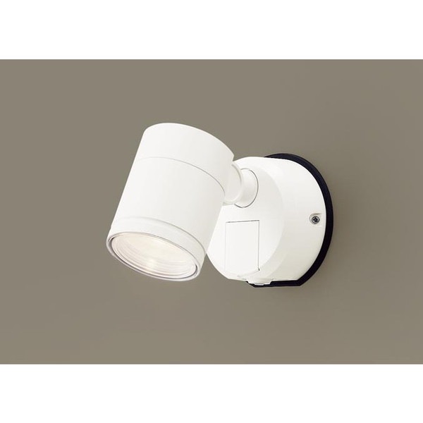 LGWC47123CE1 [壁直付型 LED（電球色） エクステリア スポットライト ビーム角24度集光タイプ 防雨型FreePaフラッシュON/OFF型（連続点灯可能）明るさセンサ付 パネ