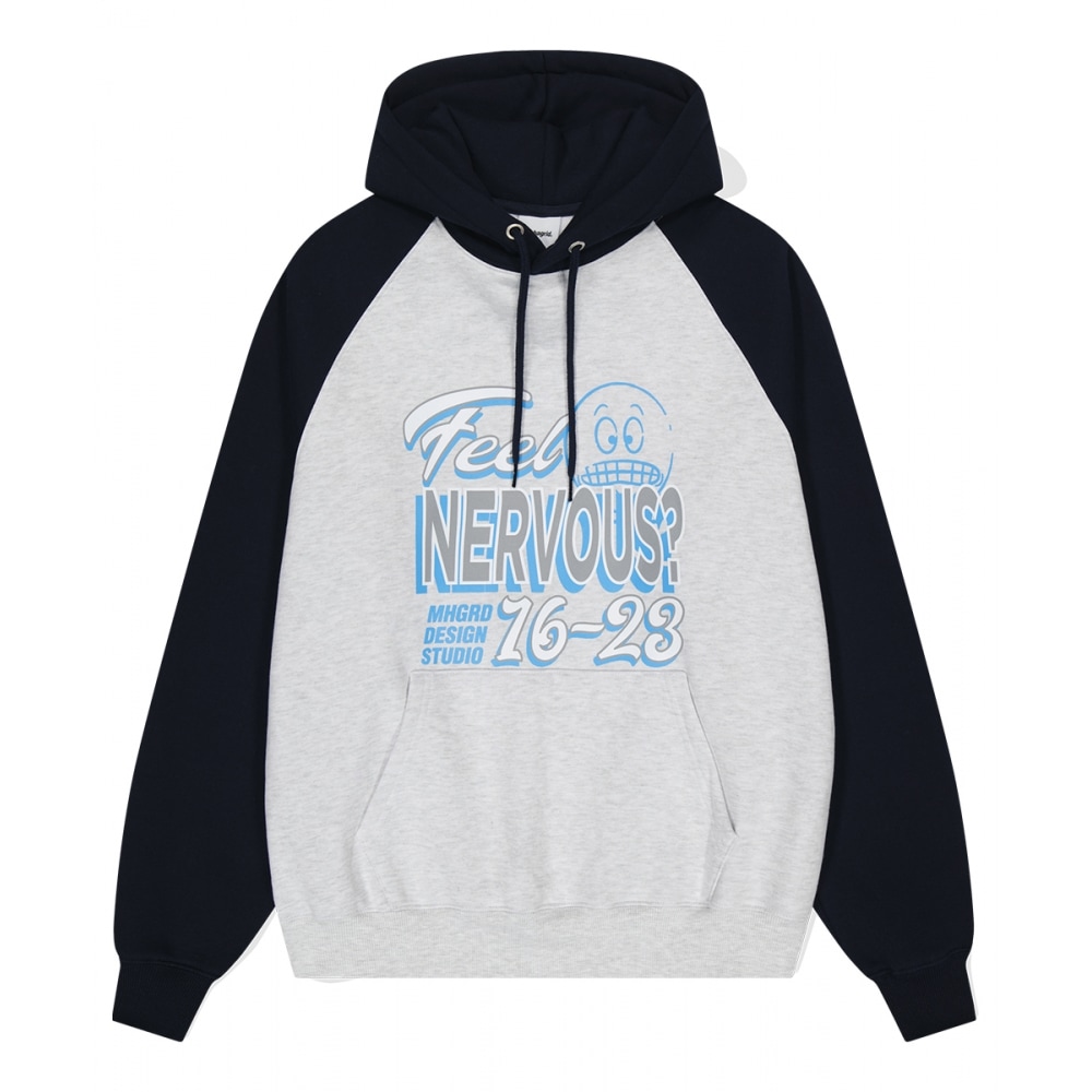 マハグリッドナーバスパーカーライトグレー (MG2DFMM408A)