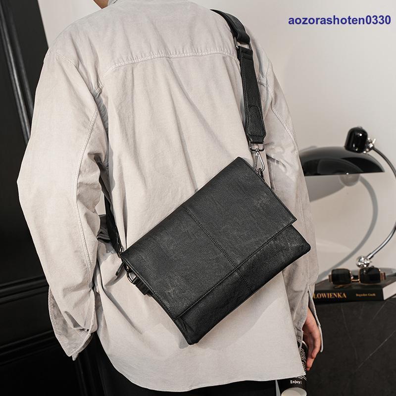 革バッグ メンズ ブランド ビジネスバッグ 大容量 ショルダーバッグ 斜め掛け メッセンジャーバッグ カジュアル 鞄 カバン メンズ鞄 A4 便利 おしゃれ 5,099円