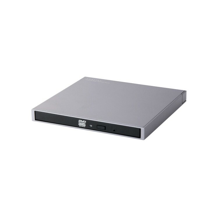 エレコム 外付け DVDドライブ ( CD / DVD ) USB 3.2 Gen1 Type-Cケーブル付属 書込み/再生 バスパワー M-DISC対応 超薄型 軽量 【 Mac Windows C