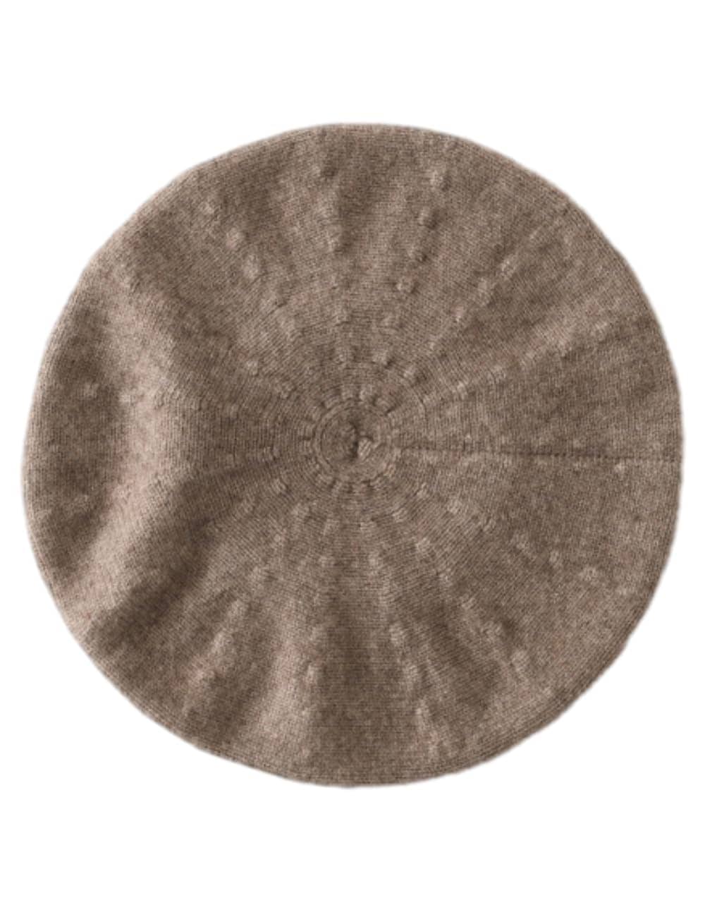 [Aecsoc] カシミヤ100%ニットベレー帽 通年 帽子 レディース メンズ フリーサイズZX-28