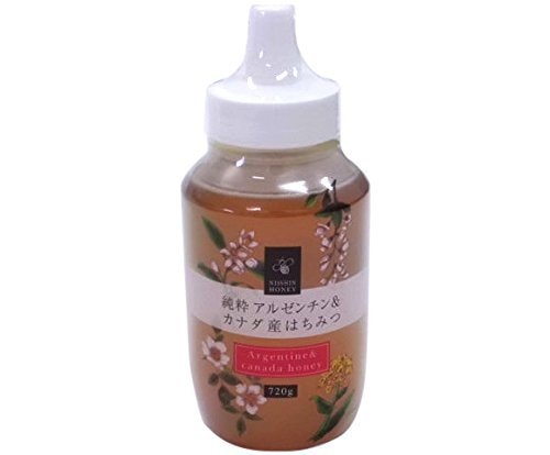 日新蜂蜜　純粋アルゼンチン＆カナダ産はちみつ７２０ｇ×３本