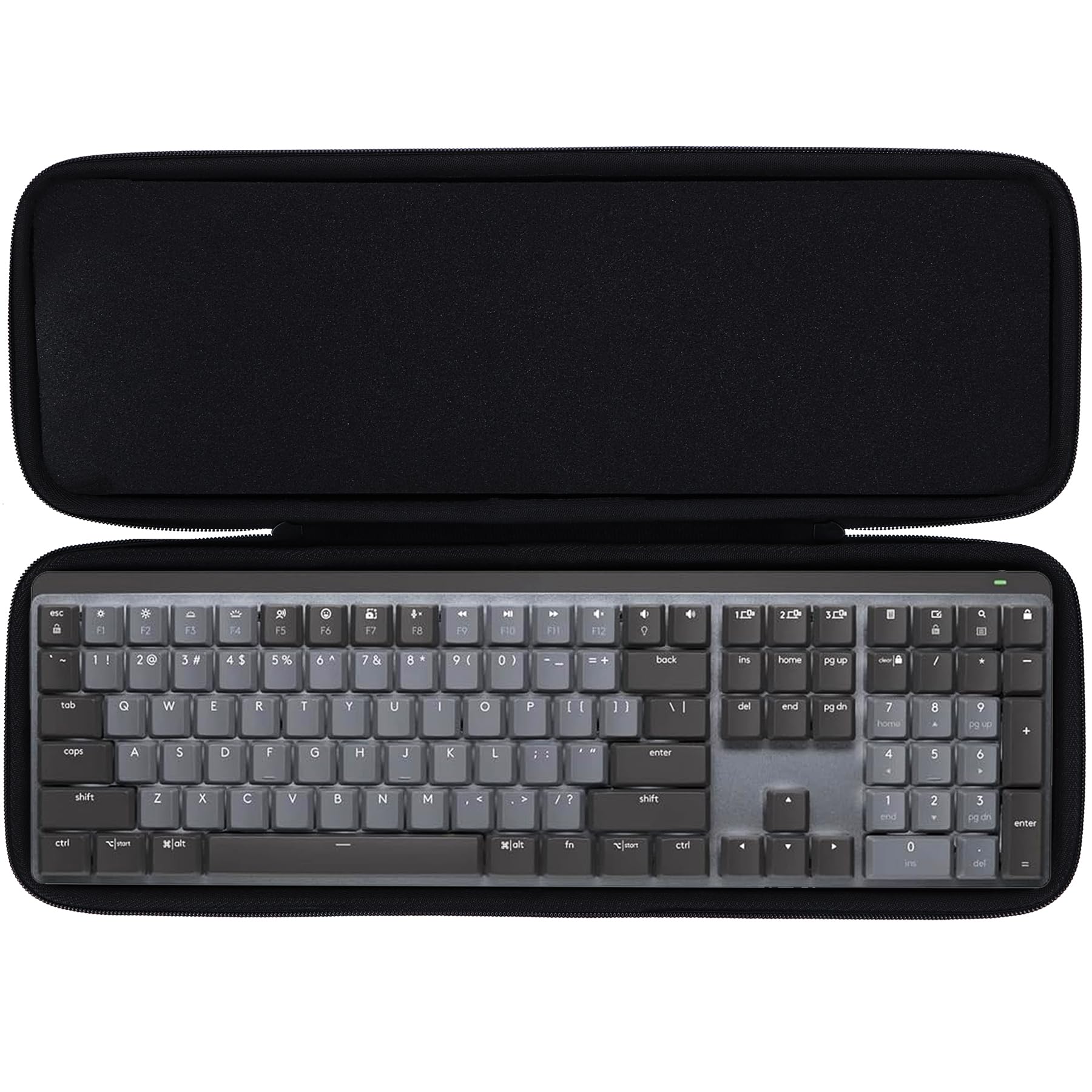 Lebakort収納ケースと互換性のあるLogicool ロジクール KX850 MX Mechanical メカニカルキーボード