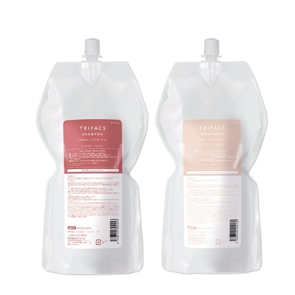 トリファクス シャンプー 1000mL + トリートメント 1000g 詰め替え セット