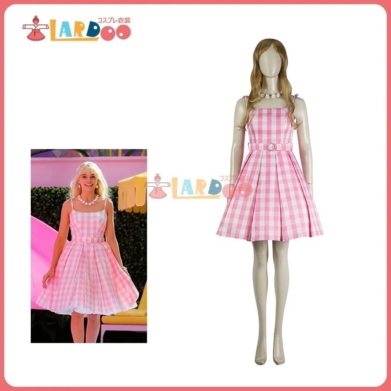 【40％off】バービー ピンクワンピース 2023映画 Barbie コスプレ衣装 コスチューム cosplay7