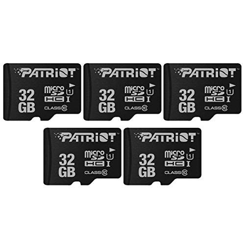 Patriot Memory MicroSD メモリカード 32GB 五枚セット Class10 U