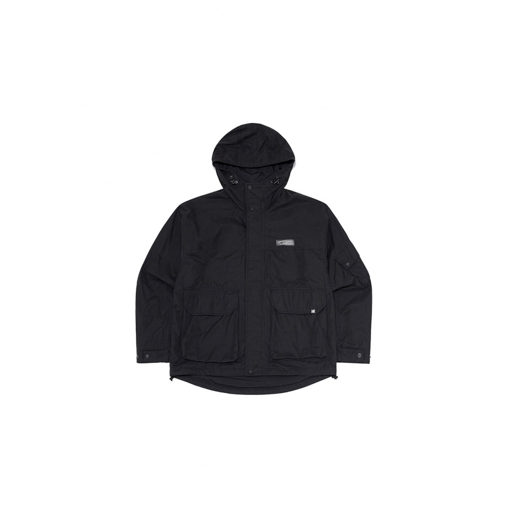 コダックアパレルエッセンシャルベーシックフードジャケットブラック 18,457円