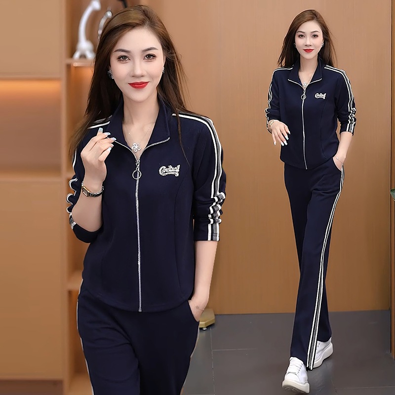 スーツ春と秋の新作カジュアルファッション秋のおしゃれな婦人服プロの洋風人気ツーピーススーツ