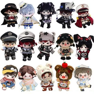 Qoo10] 15cm 20cm ぬいぐるみ 服 20