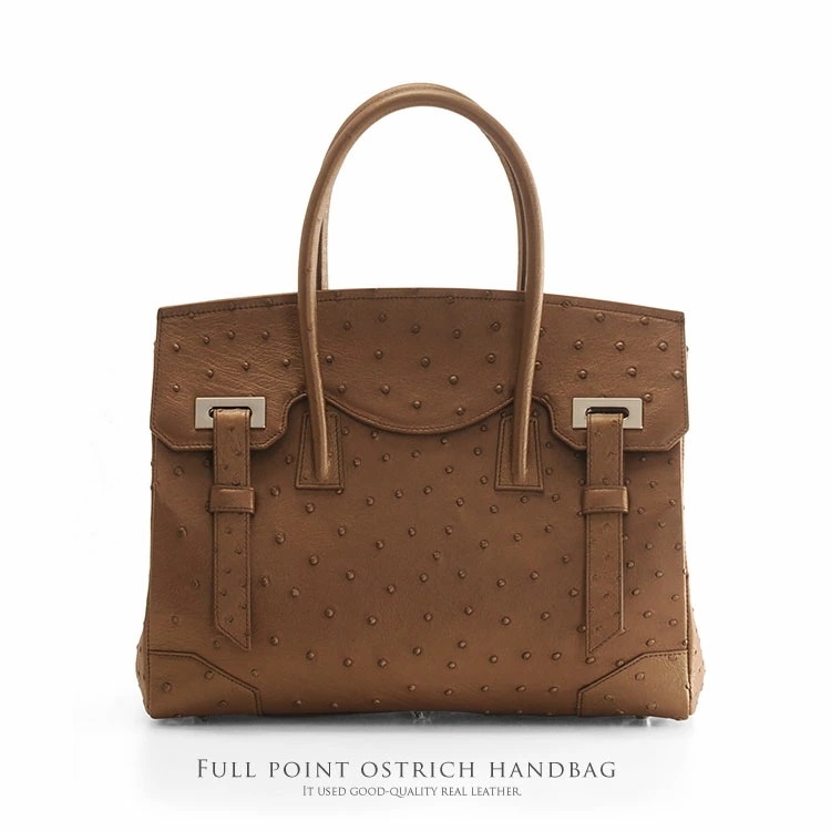 オーストリッチハンドバッグ/レディース